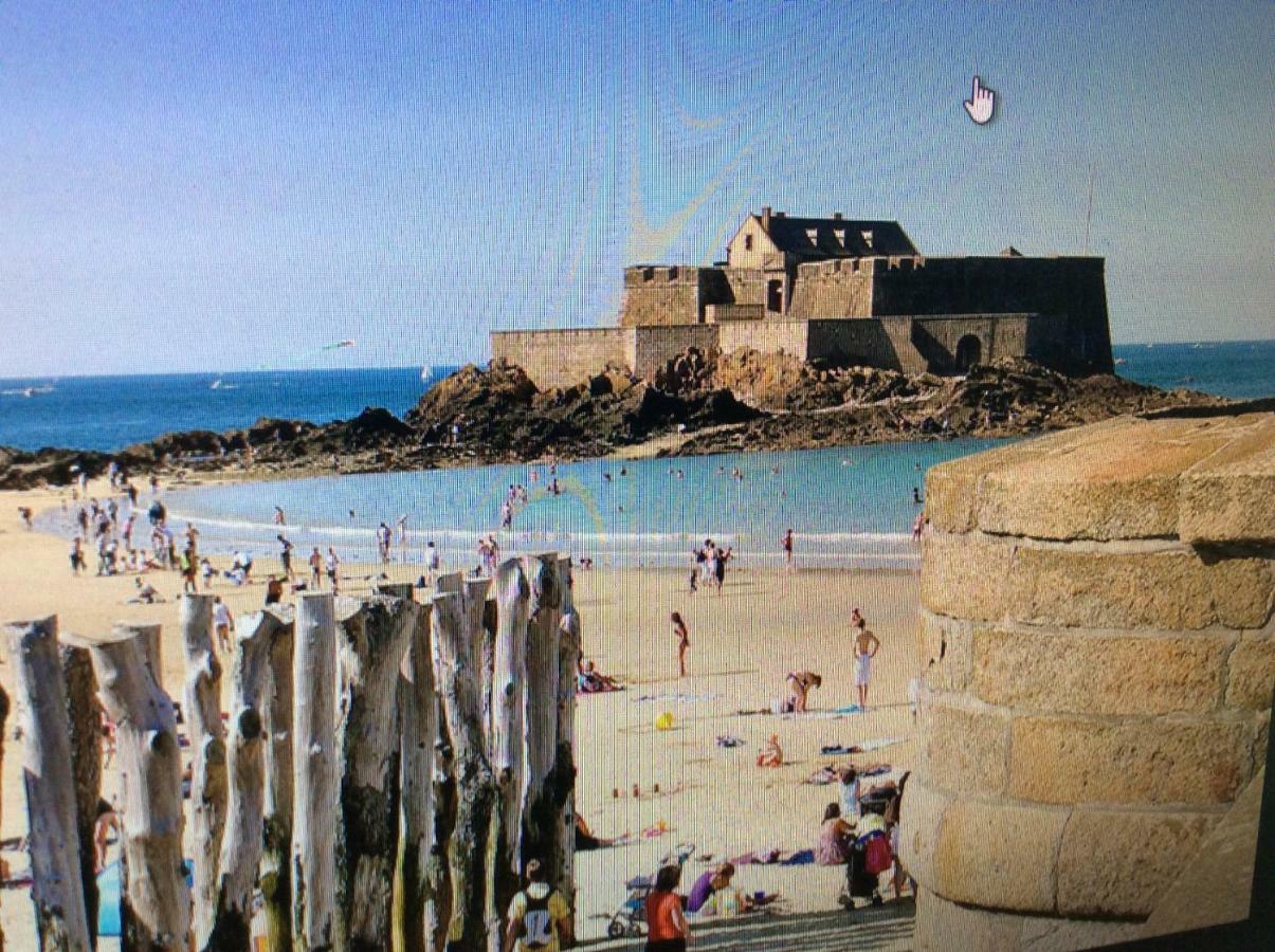 Le Dauphine 20M De La Plage Saint-Malo Eksteriør bilde