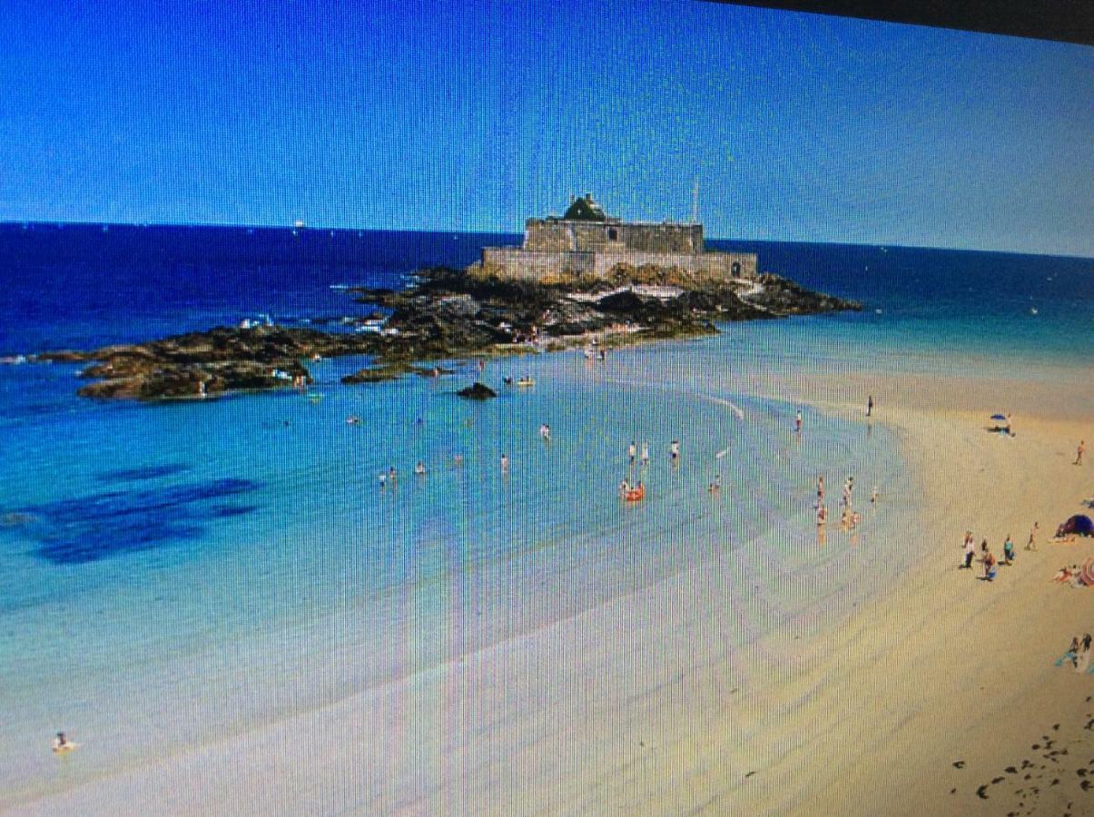 Le Dauphine 20M De La Plage Saint-Malo Eksteriør bilde